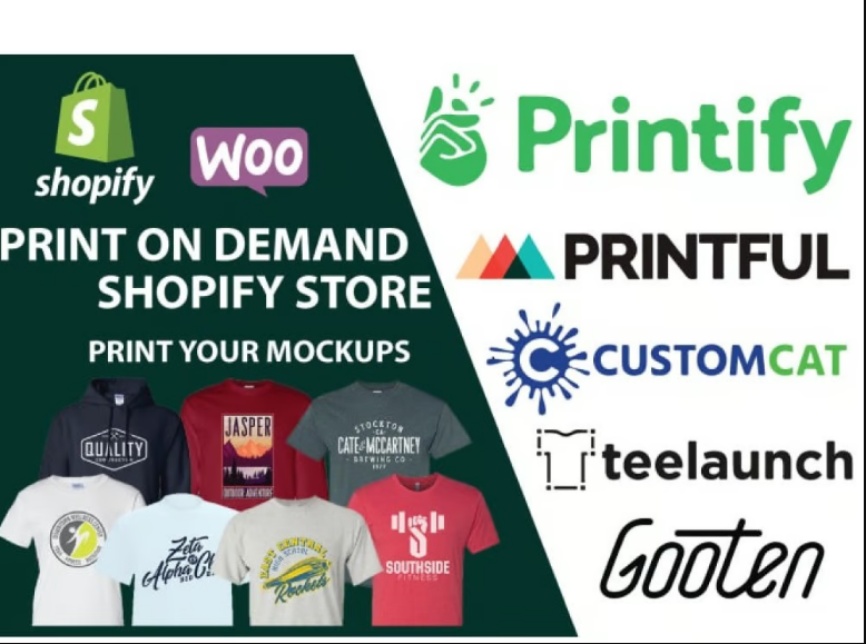 I will setup optimized shopify etsy print on demand store,pod website,printful printify