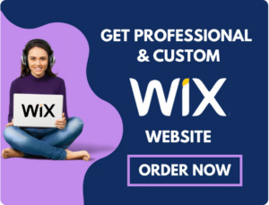 I will design lead conversion wix website,redesign wix website and business wix website