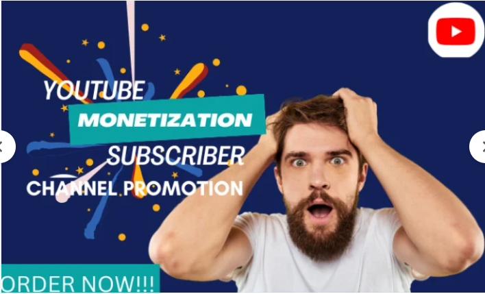 I will do complete youtube monetization promotion organically