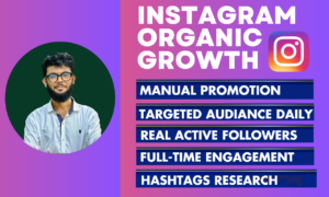 I will instagram marketing, manage, organically grow and promote your page