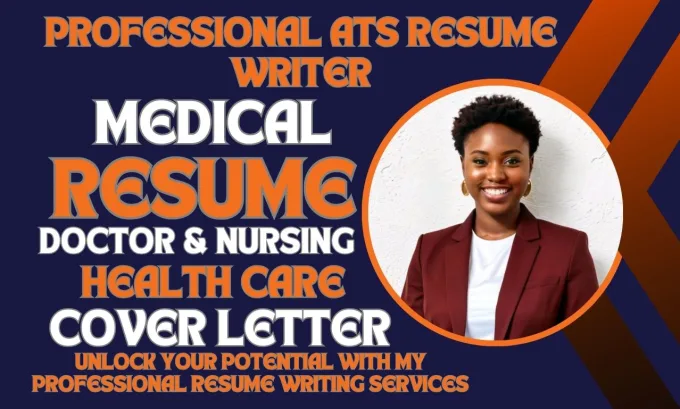 I will write medical resume, healthcare, nursing, doctor, resume writing, cover letter
