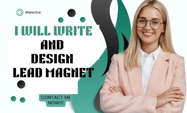 I will write and design lead magnet, lesson plan, work book, freebie, ebook, pdf