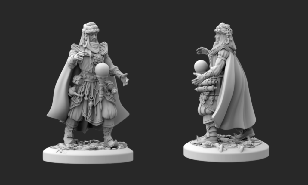 I will sculpt quality 3d miniature 3d model character for 3d printing in fdm and resin