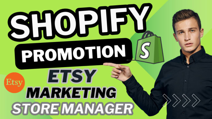 I will do etsy promotion etsy traffic shopify store promotion to increase shopify sales