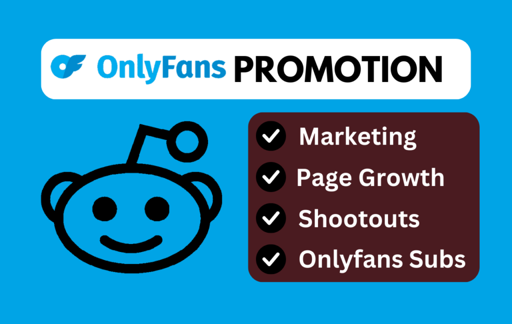 I will advertise your onlyfans page on reddit