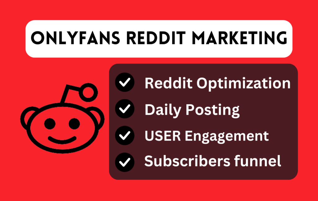 I will do black friday reddit marketing for onlyfans page growth