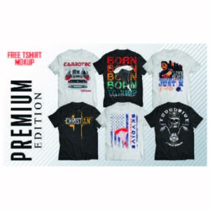 I will create unique custome t shirt design