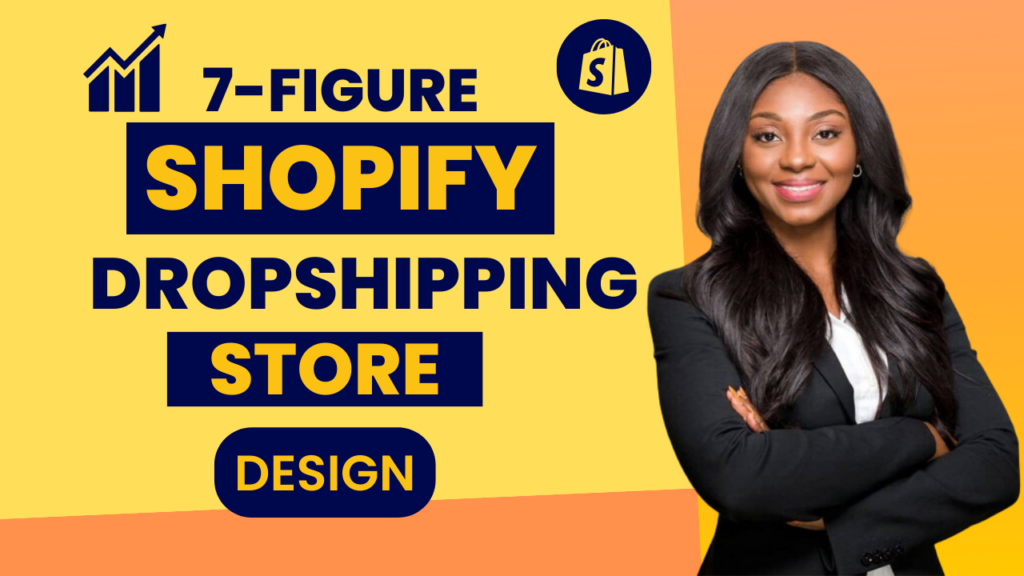 I will build passive income and stunning dropshipping shopify store or shopify website