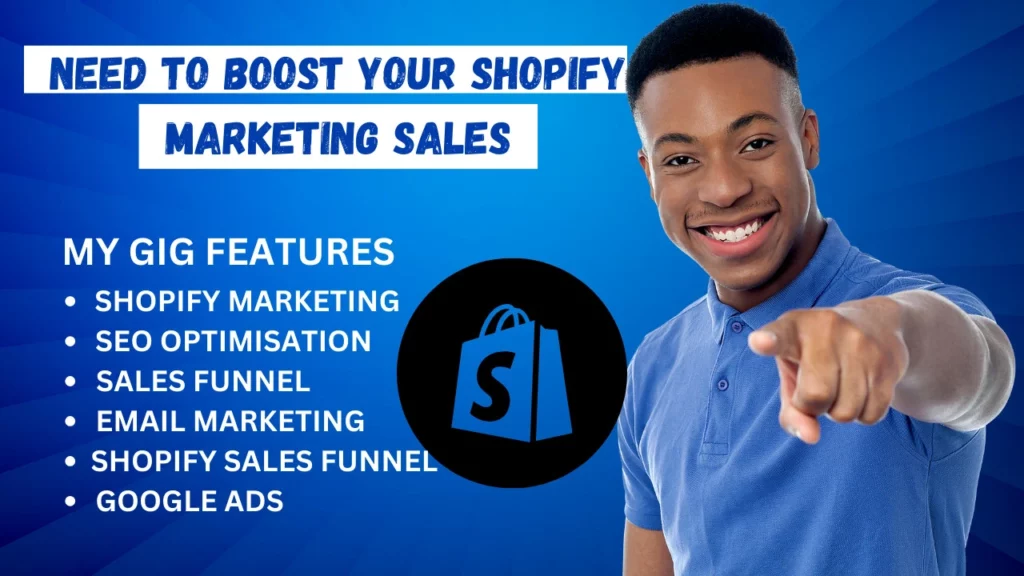 I will do shopify promotion shopify store marketing sales funnel to boost shopify sales