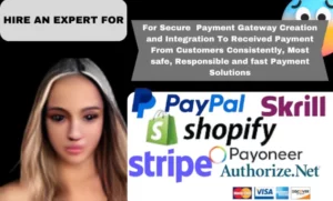I will create business payment gateway acct for paypal stripe payoneer shopify payment