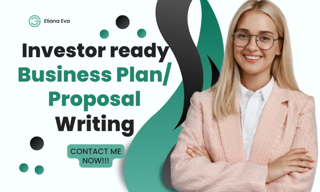 I will write an investor ready business plan, business proposal, franchise proposal