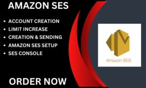 I will setup and create amazon ses increse amazon sanding limit