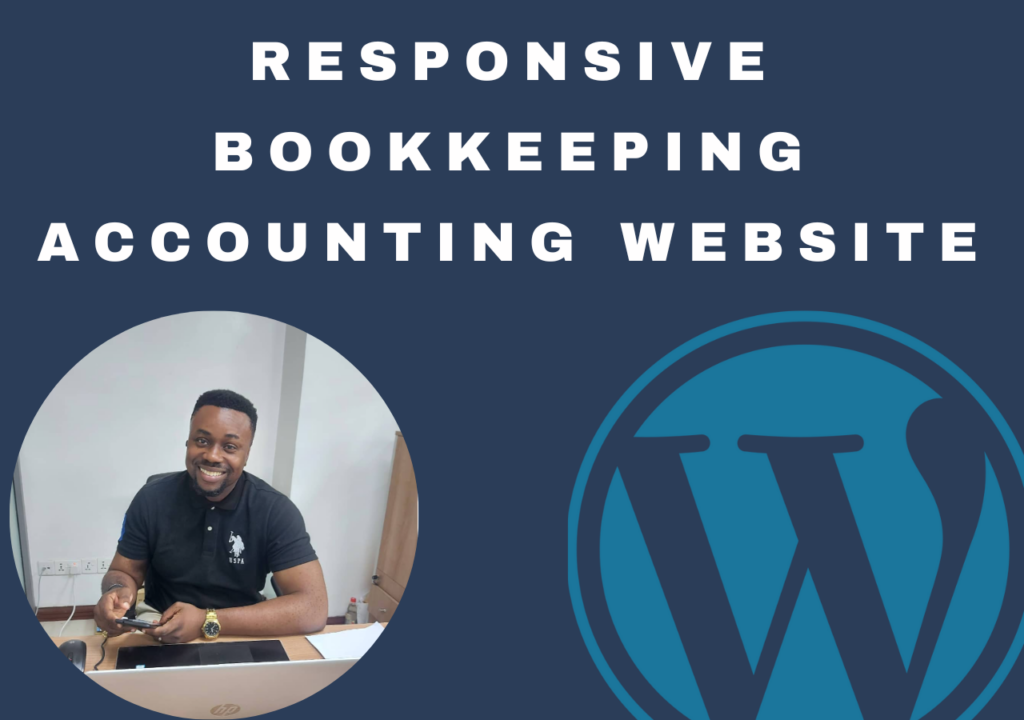 I will design, redesign, fix expert accounting bookkeeping website
