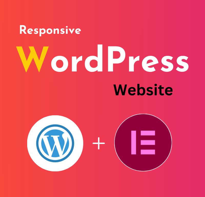 I will build a responsive wordpress website with elementor pro and crocoblock