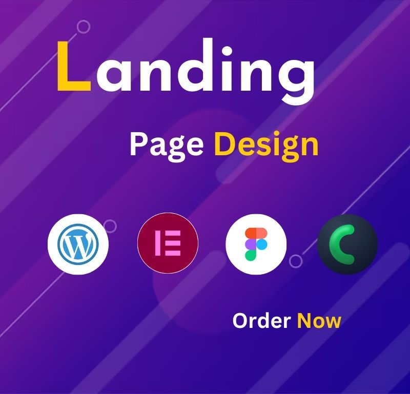 I will design a landing page or squeeze page on wordpress website using elementor pro