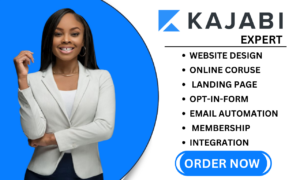 I will kajabi website design, kajabi online course, kajabi sales funnel, landing page