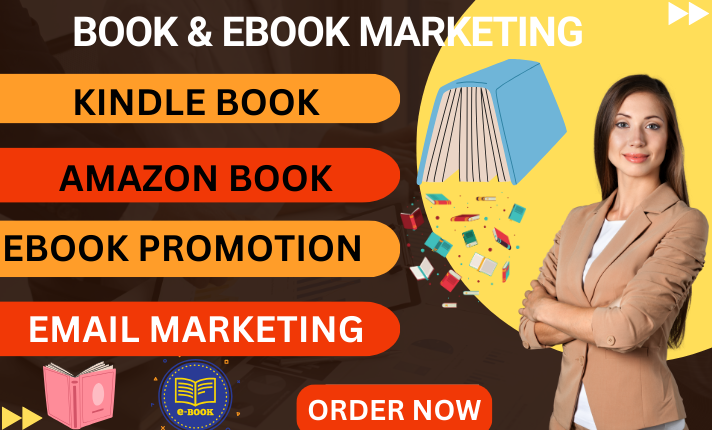 I will do amazon kdp book publishing, book formatting, ebook promotion, book marketing
