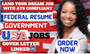 I will write federal resume, ksa response for military, veteran, government and usajobs