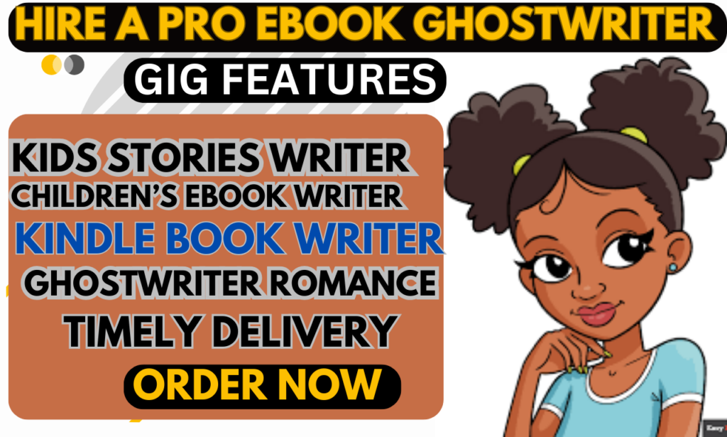 I will edit or ghost write engaging kid moral story, children book writer, writing