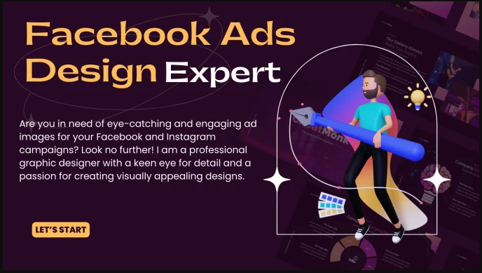 I will design engaging facebook ads and instagram ads