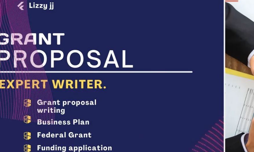 I will write grant writing, grant proposal, grant writer, grant research, business plan