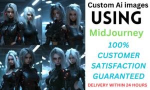 I will create custom ai art using midjourney within 24 hours