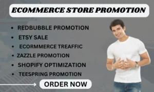 I will do Esty sales, Esty marketing, Esty store promotion, tee spring shopifty digistore