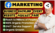 I will do facebook marketing by worldwide