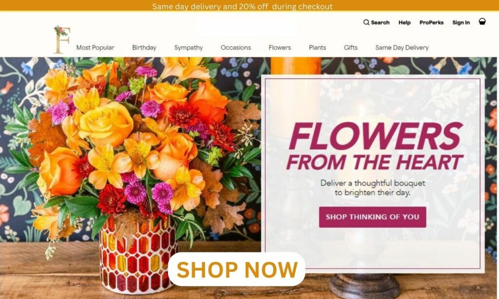 I will design a profitable flower Shopify store floral bouquet gift box Shopify website