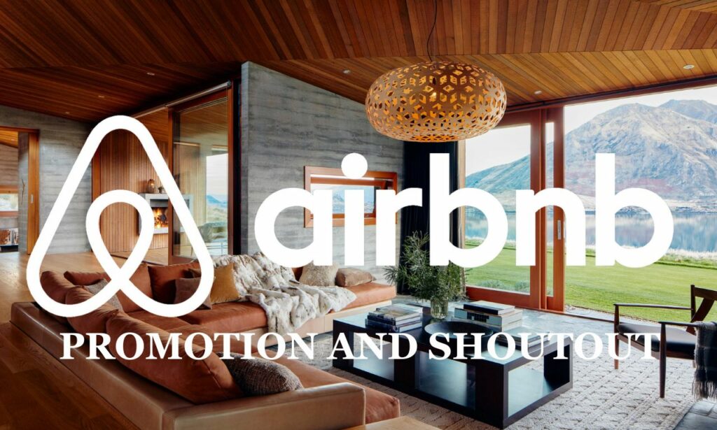 I will do airbnb promotion, airbnb marketing, airbnb listing, vrbo, booking listing