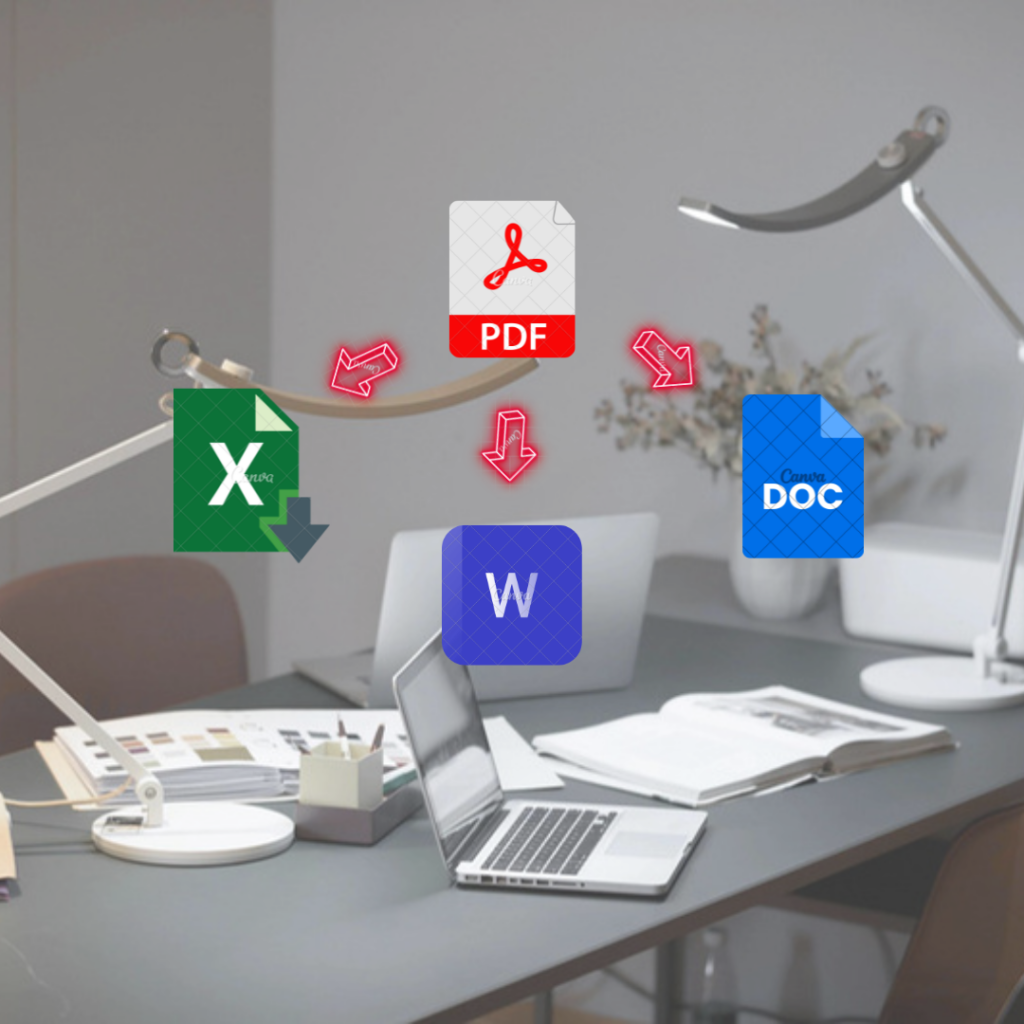 I will convert pdf to an editable word, docs, excel, powerpoint and image to word also