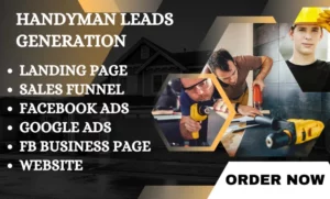 handyman handyman leads handyman landing page handyman website leads generation