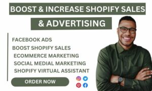 I will do shopify ecommerce marketing etsy shop promotion shopify sales traffic