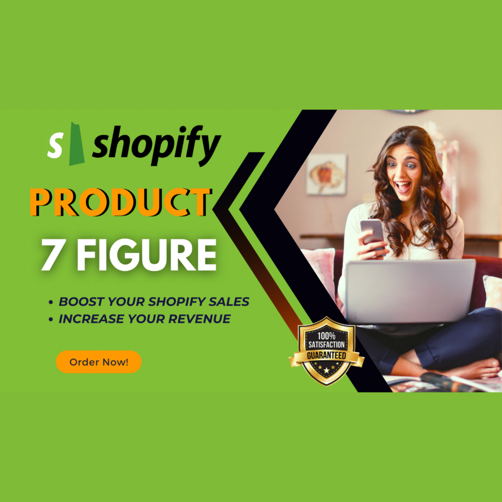 I will promote 7 figure shopify store, shopify dropshipping store