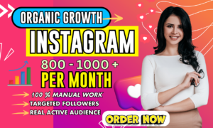 I will do Instagram marketing for super fast organic growth page