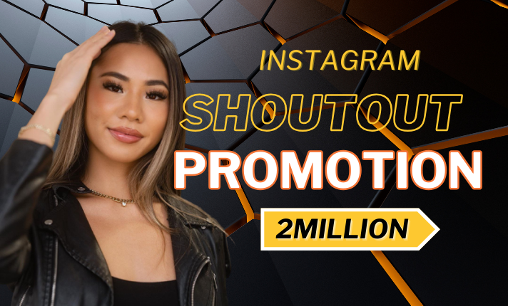 I will do instagram shoutout promotion on my 2m organic follower page