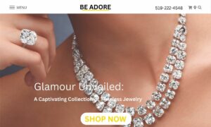 I will design captivating jewelry shopify store fashion accessories shopify website