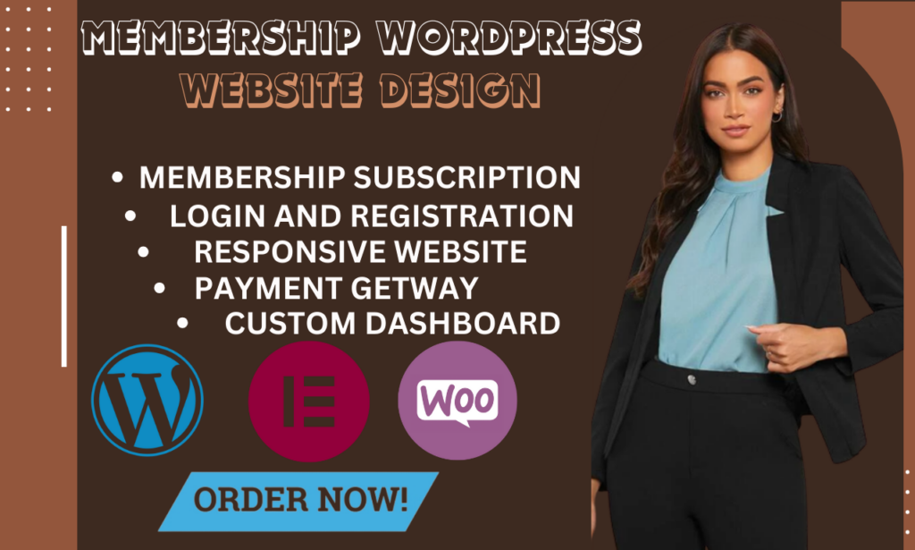 I will create membership website with lms, wild apricot and memberpress plugin features
