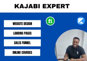 I will accelerate kajabi, build, revamp teachable thinkific or kajabi course website