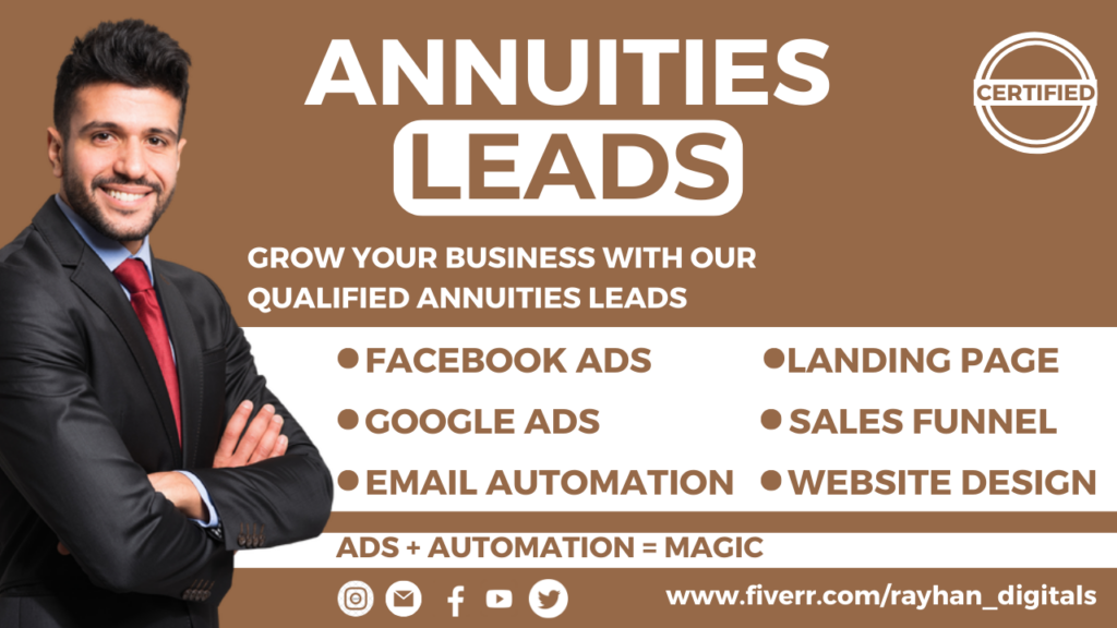 I will annuities leads pension leads annuities lead funnel annuity website