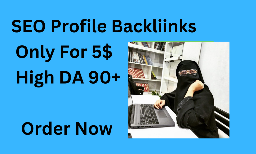 create 200 profile backlinks for high da SEO building