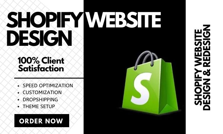 I will design shopify website redesign shopify store design shopify website redesign