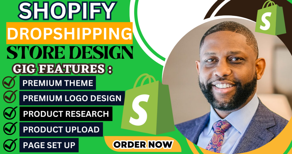 Shopify dropshipping store and dropshipping website