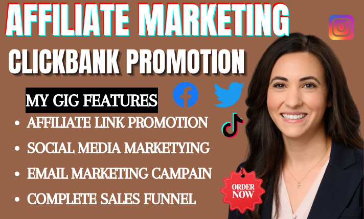 do clickbank affiliate marketing link promotion and sales funnel