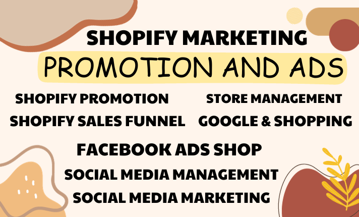 I will shopify marketing, shopify sales, store manager, klaviyo sales funnel, traffic