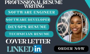 I will write software engineering resume, software developer resume, engineering resume