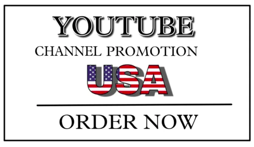 I will do USA youtube video promotion, USA channel promotion to USA audience
