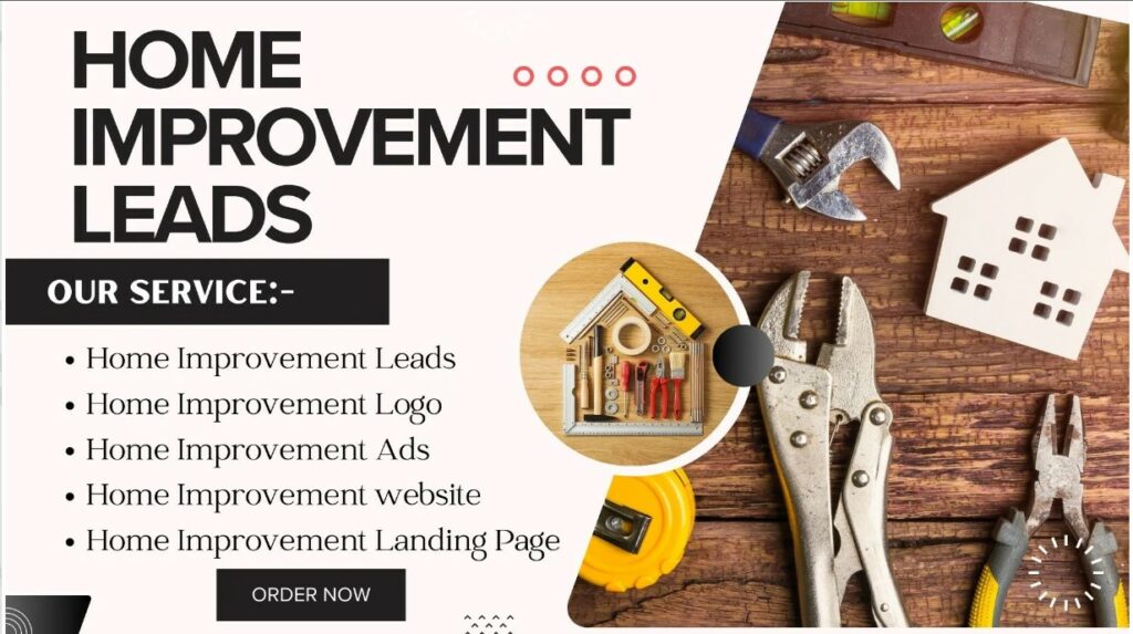 I will generate home improvement leads home improvement facebook ads leads generation