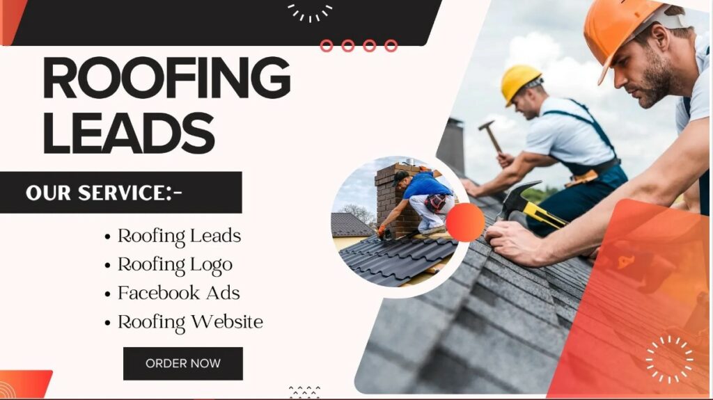 I will generate roofing leads, design roofing website roofing landing page