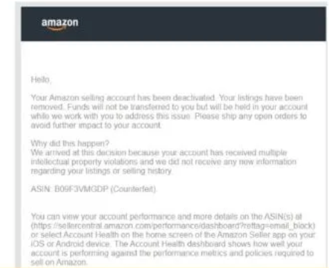 I will amazon ebay deactivated account reinstatement mc011 restriction mc113 suspension